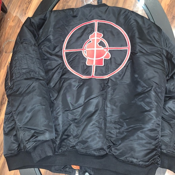 Vintage Public Enemy Crew Bomber Jacket - Picture 7 of 9